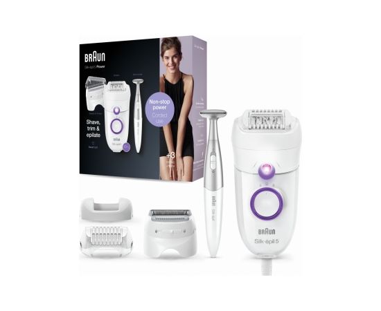 Braun SE5825P Silk-epil White Epilators