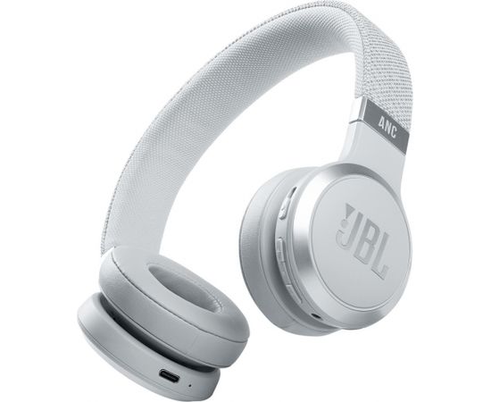 JBL wireless headset Live 460NC, white