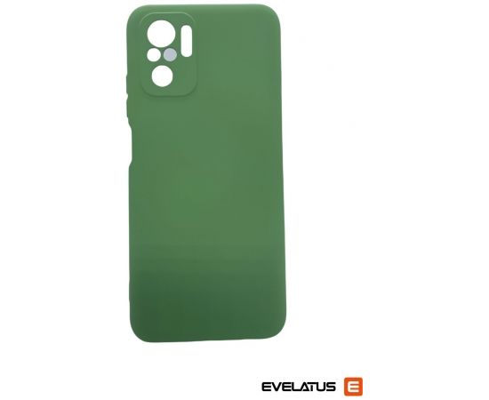 Evelatus  Xiaomi Note 10/Note 10S Silicone case with Bottom Green