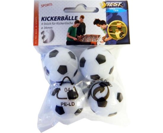 Labākais sporta futbola komplekts Dia. 36mm 4gab.