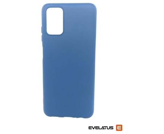 Evelatus  Samsung Galaxy A03s Silicone case with bottom Midnight Blue