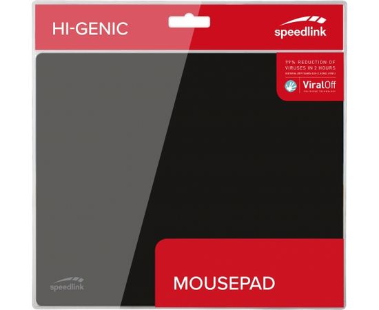 Speedlink mousepad Hi-Genic, black (SL-620010BK)