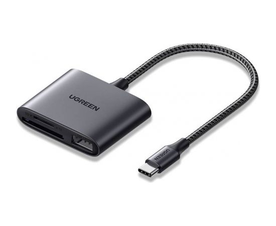 USB-C Card Reader + USB, UGREEN CM387 (black)