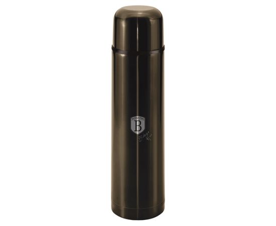 Thermos 0.5 L BERLINGER HAUS BH/6817 Metallic Line Shiny Black Edition, brown metallic