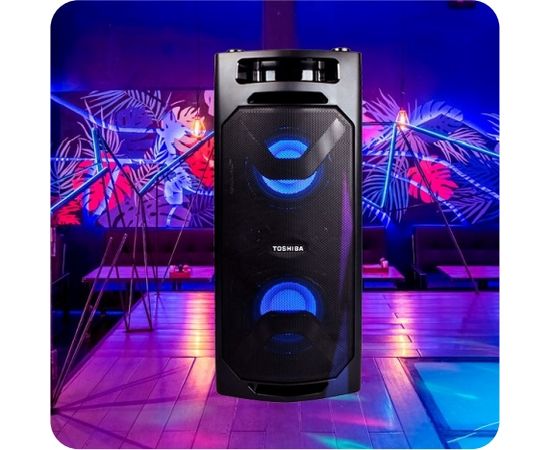 Toshiba TY-ASC66 portable speaker Black