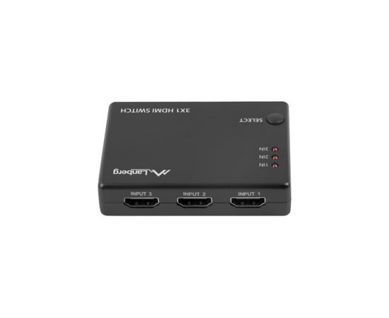 LANBERG VIDEO SWITCH 3X HDMI + MICRO USB PORT