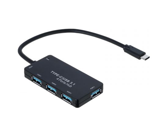 Akyga AK-AD-52 interface hub USB 3.1 (3.1 Gen 2) Type-C 500 Mbit/s Black