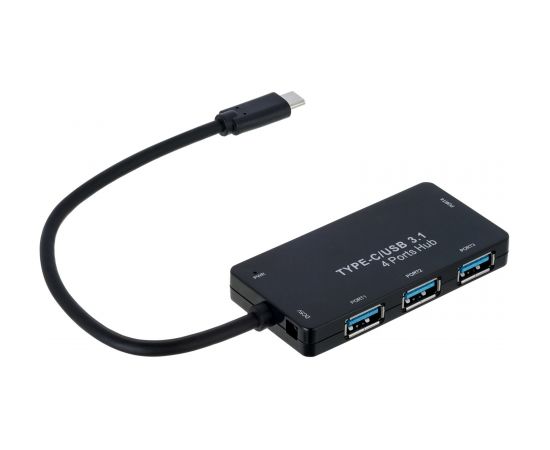 Akyga AK-AD-52 interface hub USB 3.1 (3.1 Gen 2) Type-C 500 Mbit/s Black