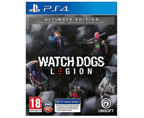 Ubisoft Watch Dogs Legion PS4 PL + DLC