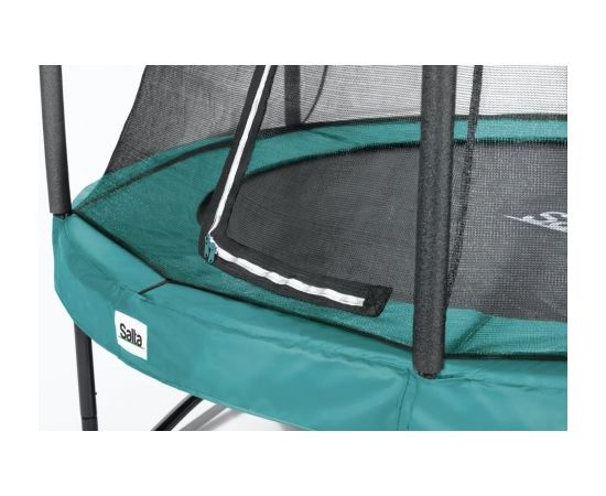 Trampolina Salta Comfort Edition 213cm batuts ar iekšējo tīklu, zaļš