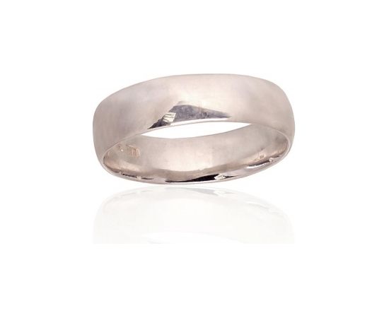 Серебряное обручальное кольцо #2101776, Серебро	925°, Размер: 22, 4 гр.