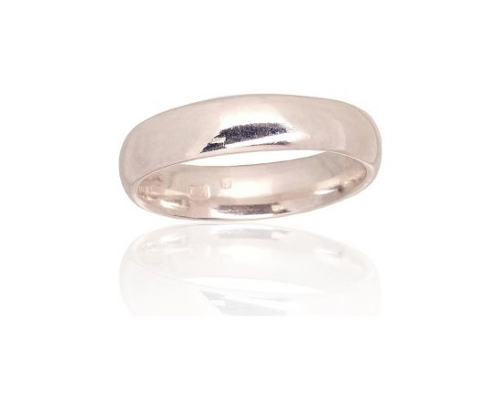 Серебряное обручальное кольцо #2101774, Серебро	925°, Размер: 20, 4.1 гр.