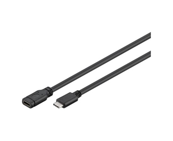 Goobay Кабельl/удлинитель USB C isane – USB C "мама" 1m, до 15W