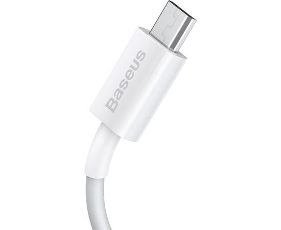 Baseus Superior Series Cable USB to micro USB, 2A, 2m (white)