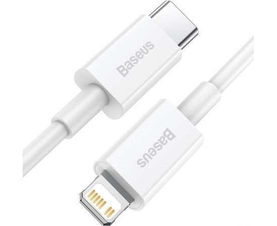 Baseus Superior Series Cable USB-C to Lightning, 20W, PD, 2m (white)