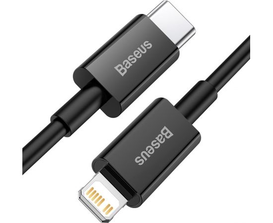 Baseus Superior Series Cable USB-C to iP, 20W, PD, 1m (black)