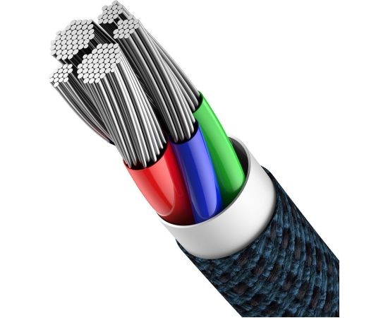 Baseus High Density Braided Cable Type-C to Lightning, PD,  20W, 1m (blue)