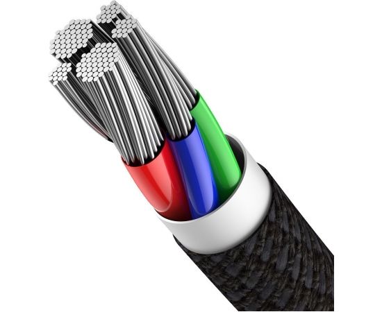 Baseus High Density Braided Cable Type-C to Lightning, PD,  20W, 1m (Black)