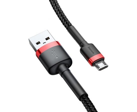 Baseus Cafule Micro USB Cable 2A 3m (Black+Red)