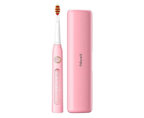 FairyWill Sonic toothbrush with head set and case FW-507 Plus (pink)