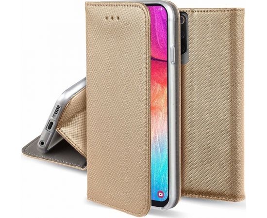 Fusion Magnet case Grāmatveida maks Xiaomi Mi 11 Lite 4G / Mi 11 Lite 5G zeltains