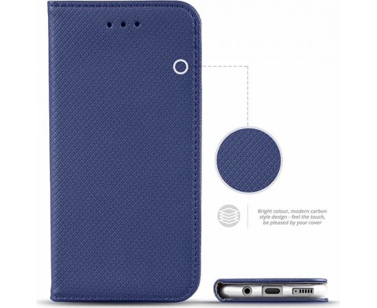 Fusion magnet case grāmatveida maks Xiaomi Redmi Note 10 / Redmi Note 10S zils