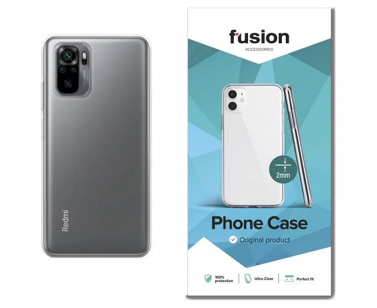 Fusion ultra clear series 2 mm силиконовый чехол для Apple iPhone 13 Pro Max прозрачный (EU Blister)