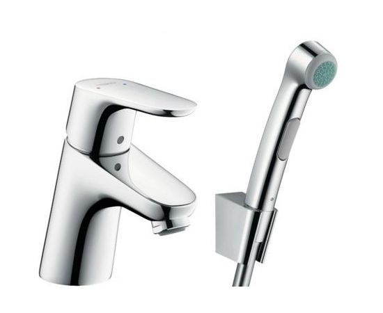 Hansgrohe izlietnes maisītājs Focus 70 Bidette 1jet, hroms