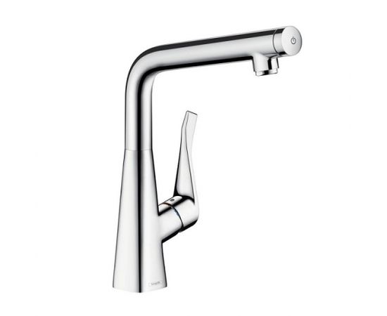 Hansgrohe virtuves izlietnes maisītājs Metris Select 320, stainless steel