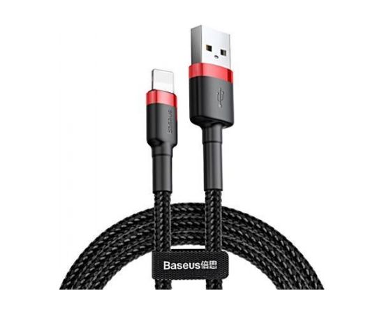 CABLE LIGHTNING TO USB 3M/RED/BLACK CALKLF-R91 BASEUS