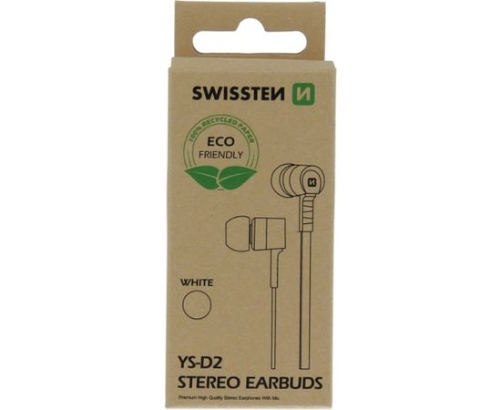 Swissten Eco Friendly Rainbow YS-D2 Stereo Austiņas ar Mikrofonu