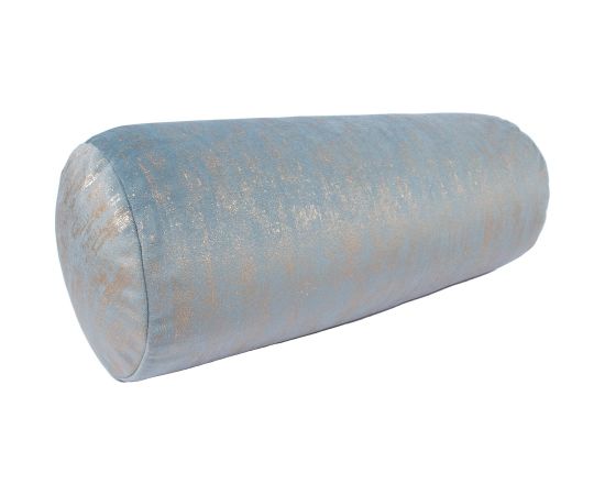 Подушка в рулоне NICE D18x50cm, синий - золотой