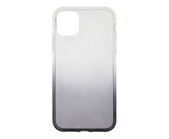 Fusion Gradient case силиконовый чехол для Samsung S908 Galaxy S22 Ultra прозрачно - серый