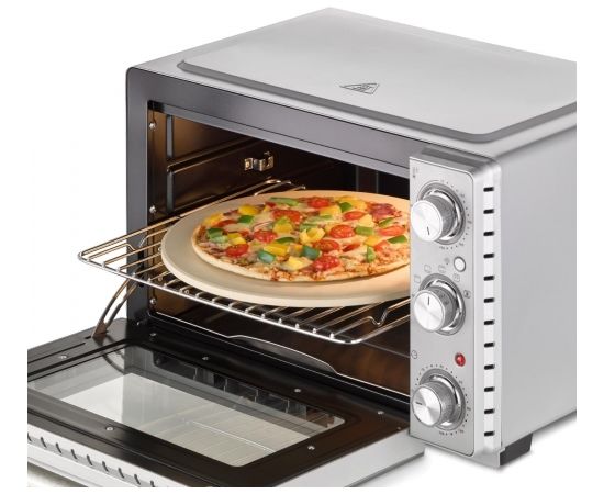 Caso Compact oven TO 26 SilverStyle 26 L, Electric, Easy Clean, Manual, Height 30 cm, Width 48 cm, Silver