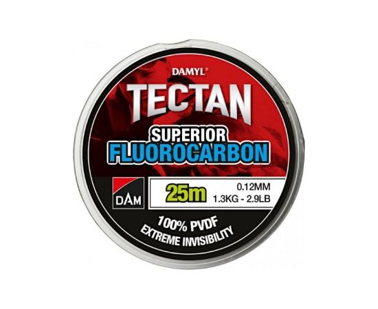 D.a.m. Fluorokarbonā aukla "Damyl Tectan Superior Fluorocarbon" (25m, 0.23mm)