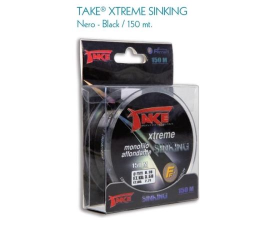 Lineaeffe Тонущая монофильная леска "Take® Xtreme Sinking" (150m, 0.18mm)