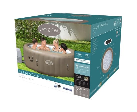 Bestway džakuzi "Lay-Z-Spa PALM SPRINGS" 4-6 personām