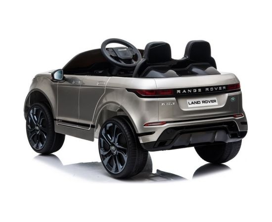 Bērnu elektromobilis Range Rover Evoque, sudraba-lakots