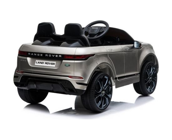 Bērnu elektromobilis Range Rover Evoque, sudraba-lakots