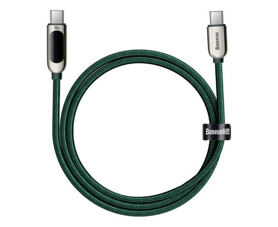 Baseus Display Cable USB-C to USB-C 100W 1m (green)