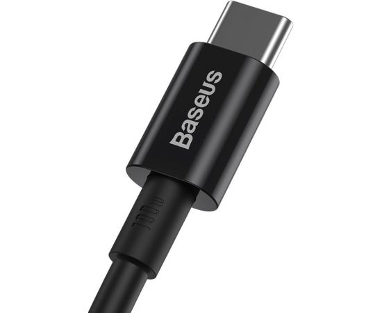 Baseus Superior Series Cable USB-C to USB-C, 100W, 2m (black)