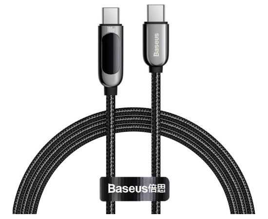 Baseus Display Cable USB-C to Type-C 100W 1m (black)