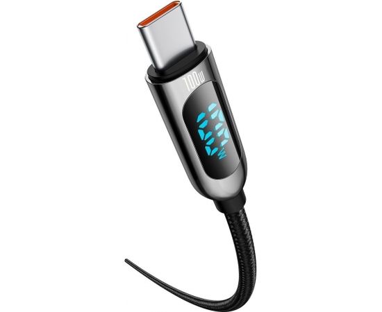 Baseus Display Cable USB-C to Type-C 100W 1m (black)