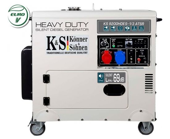 KÖnner & SÖhnen Könner & Söhnen 7000 W strāvas ģenerators