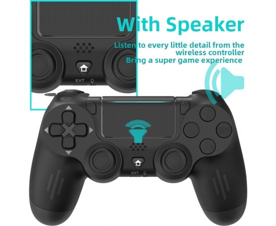 Goodbuy Bluetooth-геймпад для PS4 (PRO / SLIM) / iOS / Android / ПК / Smart TV черный