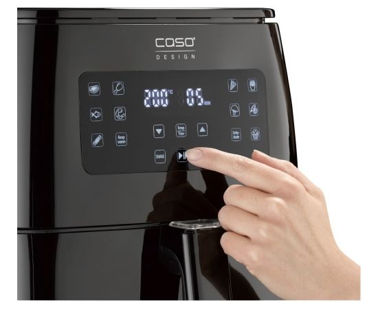 Caso Designer Air Fryer AF 600 XL Power 1700 W, Capacity 6 L, Black