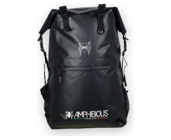 AMPHIBIOUS WATERPROOF BACKPACK OVERLAND 45L BLACK P/N: ZSF-1045.01