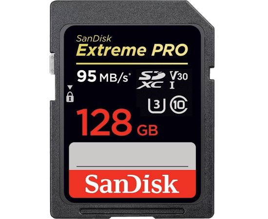 Sandisk memory card SDXC 128GB Extreme Pro