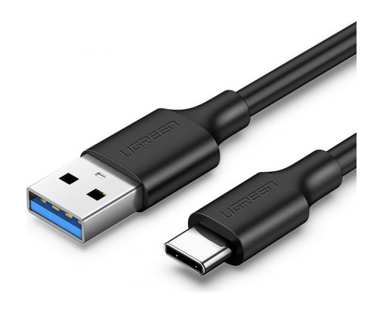 Cable USB to USB-C 3.0 UGREEN US184, 2m (black)