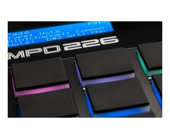 AKAI MPD 226 Pad controller MIDI USB RGB Black